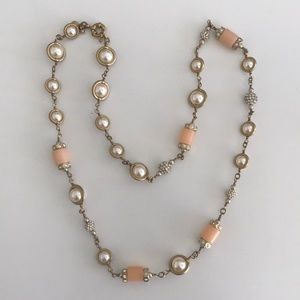 Jcrew beaded long necklace